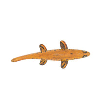vintage wooden fish decoy