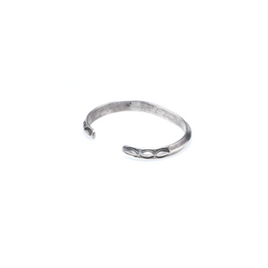 c.1920-30 Stamped Silver Bracelet for Baby