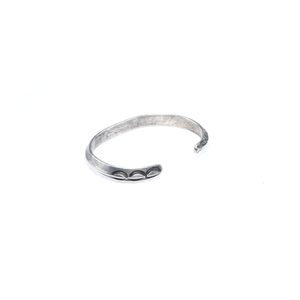 c.1920-30 Stamped Silver Bracelet for Baby