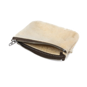 Brain Tan Leather Pouch