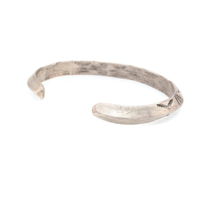 c.1950- Stamped Silver Bracelet